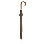 Grey & Brown Tartan European Maple Umbrella
