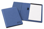 Navy Blue Small Portfolio & Notebook with Personalized Initials