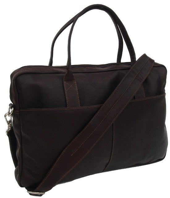 Top Zip Leather Portfolio