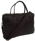 Top Zip Leather Portfolio