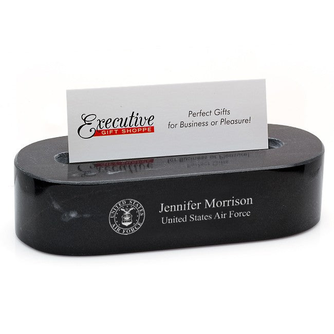 US Air Force Desktop Business Card Stand - Executive Gift Shoppe