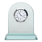 Jade Collection Personalized Dome Shaped Crystal Desk Clock