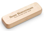 Personalized Maple Wood Double Pen and Box Set - Executive Gift Shoppe