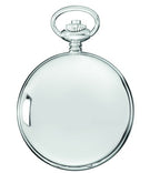 Silver Charles Hubert Pocket Watch & Chain #3900-W - Executive Gift Shoppe