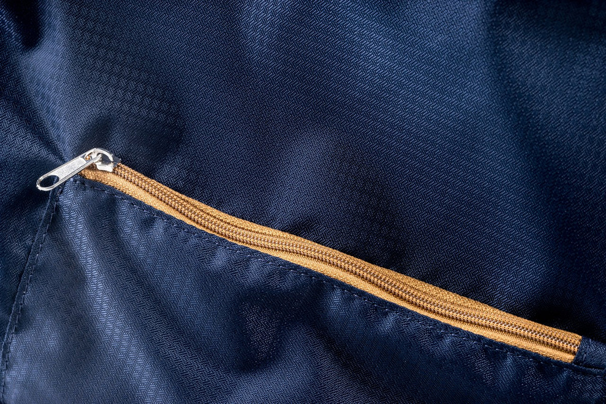 Ballistic Blue Nylon Travel Dopp Kit