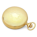 Gold Mechanical Charles Hubert Pocket Watch & Chain #3861-G - Executive Gift Shoppe