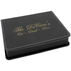 Personalized Black & Gold 4 Piece Wine Tool Set