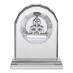 Solid Crystal Personalized Quartz Clock With Arched Top