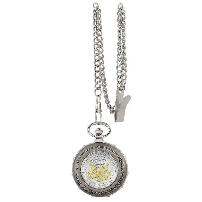 Presidential Seal Half Dollar Pocket Watch - Executive Gift Shoppe