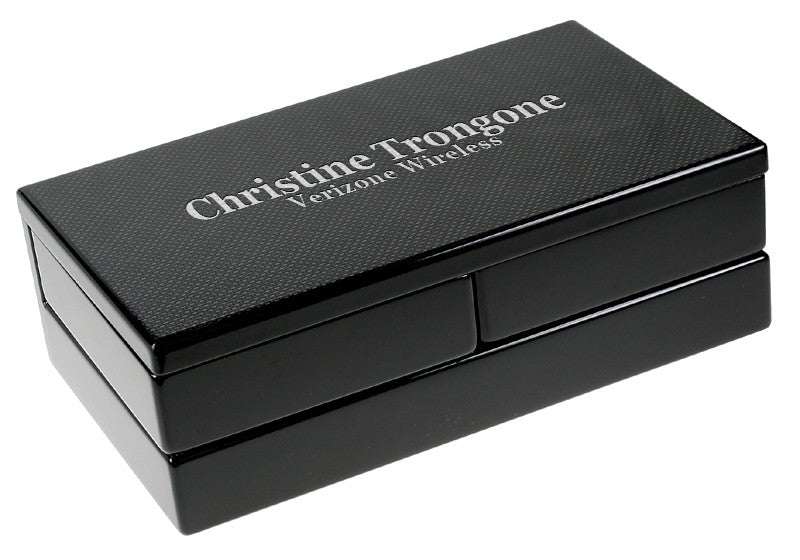 Carbon Fiber Keepsake and Stationery Box