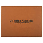 Personalized Rawhide Certificate Holder