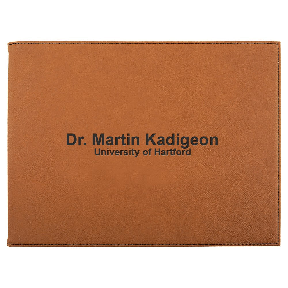 Personalized Rawhide Certificate Holder