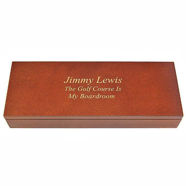 Golfer's Personalized Pen & Letter Opener Gift Set - Executive Gift Shoppe