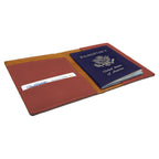 Personalized Rose Passport Holder