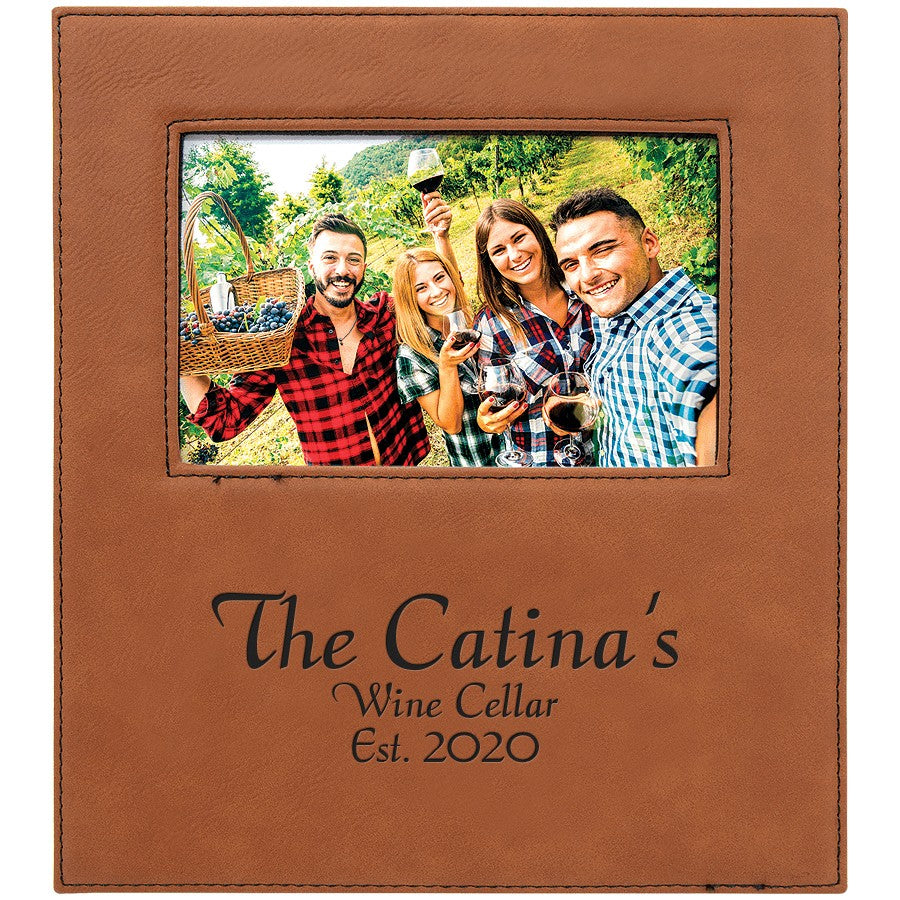 Rawhide 4" x 6" Picture Frame with Large Personalization Area