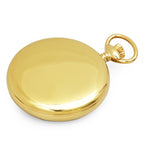 Gold Mechanical Charles Hubert Pocket Watch & Matching Chain #3756-GR - Executive Gift Shoppe