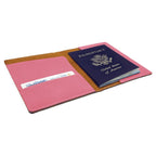 Personalized Pink Passport Holder