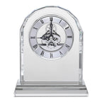 Solid Crystal Personalized Quartz Clock With Arched Top