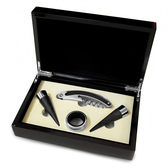 Personalized Wine Essential Accessories Gift Set