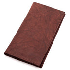 Genuine Leather Credit Card Wallet with Removable Photo Holder
