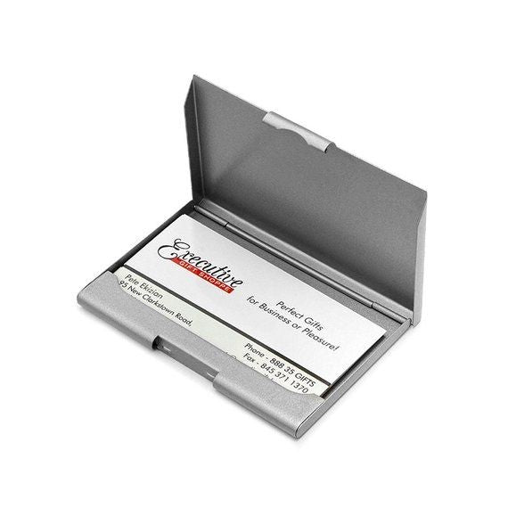 US Navy Engraved Business Card Case - Executive Gift Shoppe