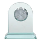 Jade Collection Personalized Dome Shaped Crystal Desk Clock