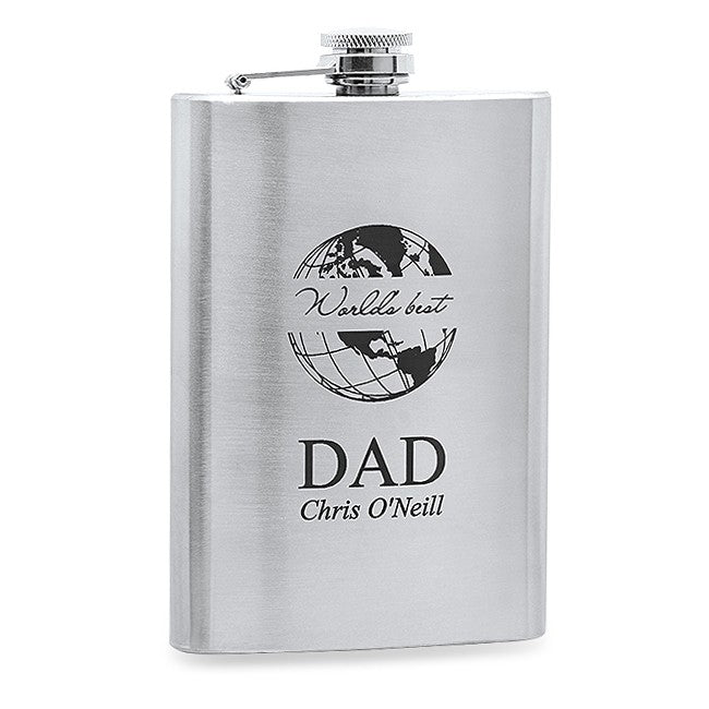 World's Best Dad Stainless Steel Flask