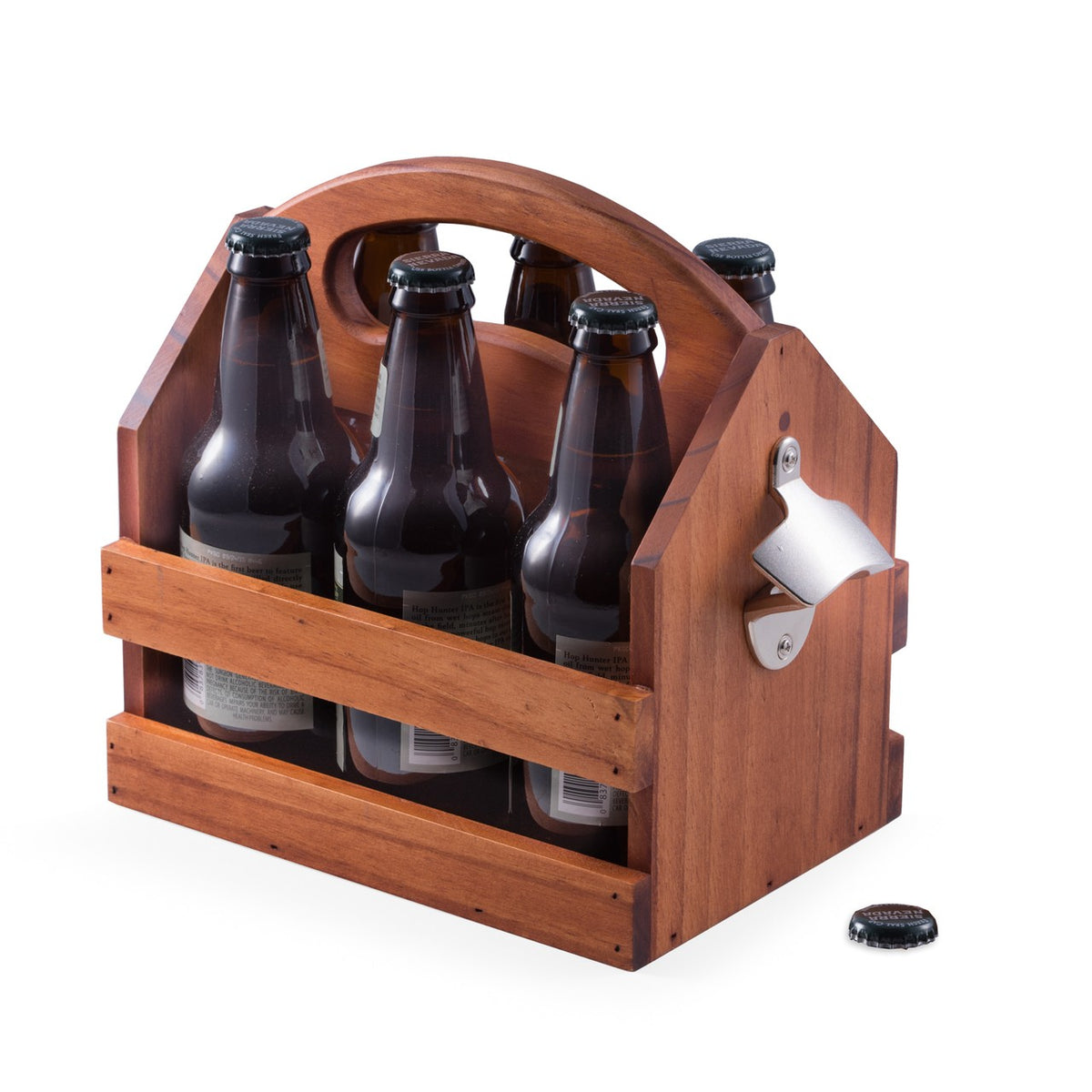 Wooden Beer & Beverage Caddy