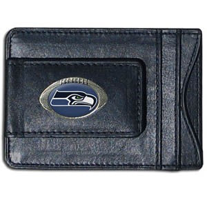 NFL Leather Wallet & Money Clip - Executive Gift Shoppe