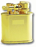 Lucienne Hand Crafted Gold Toned Electric Piezo Table Lighter