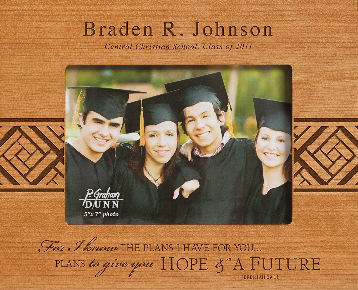 Graduate's Personalized 5" x 7" Picture Frame