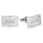 Classic Collection Personalized Stainless Steel Cufflinks