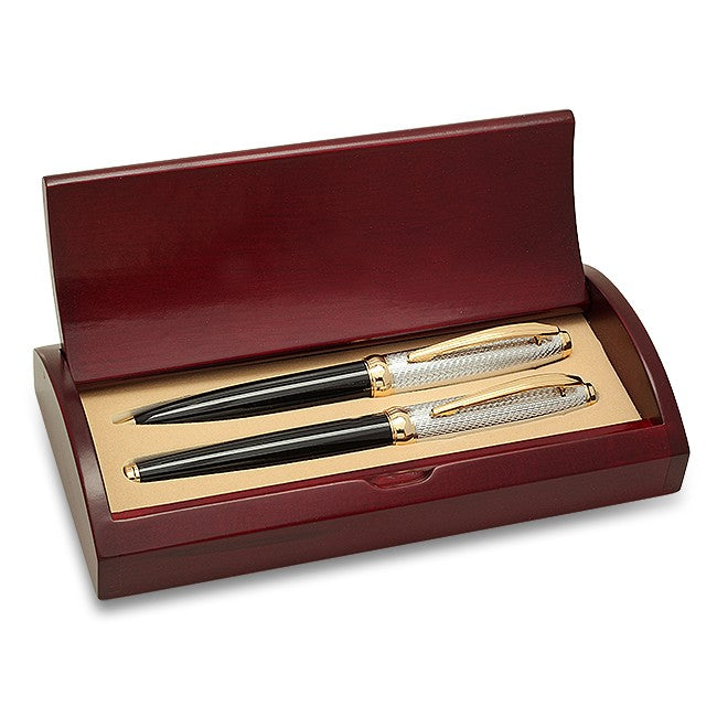 World's Best Teacher Two Piece Pen Set