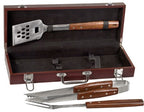 Monogram Rosewood Barbecue Set - Executive Gift Shoppe