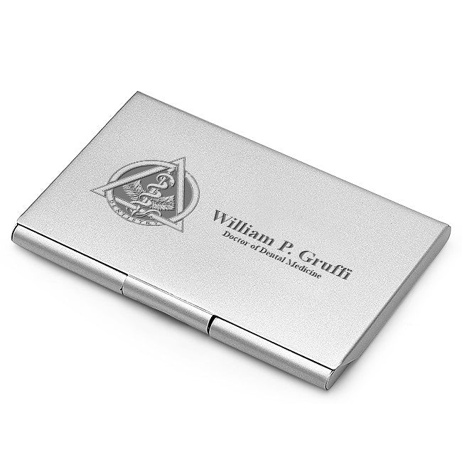 Dentist Theme Personalized Business Card Holder