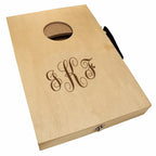 Script Monogram Mini Cornhole Game