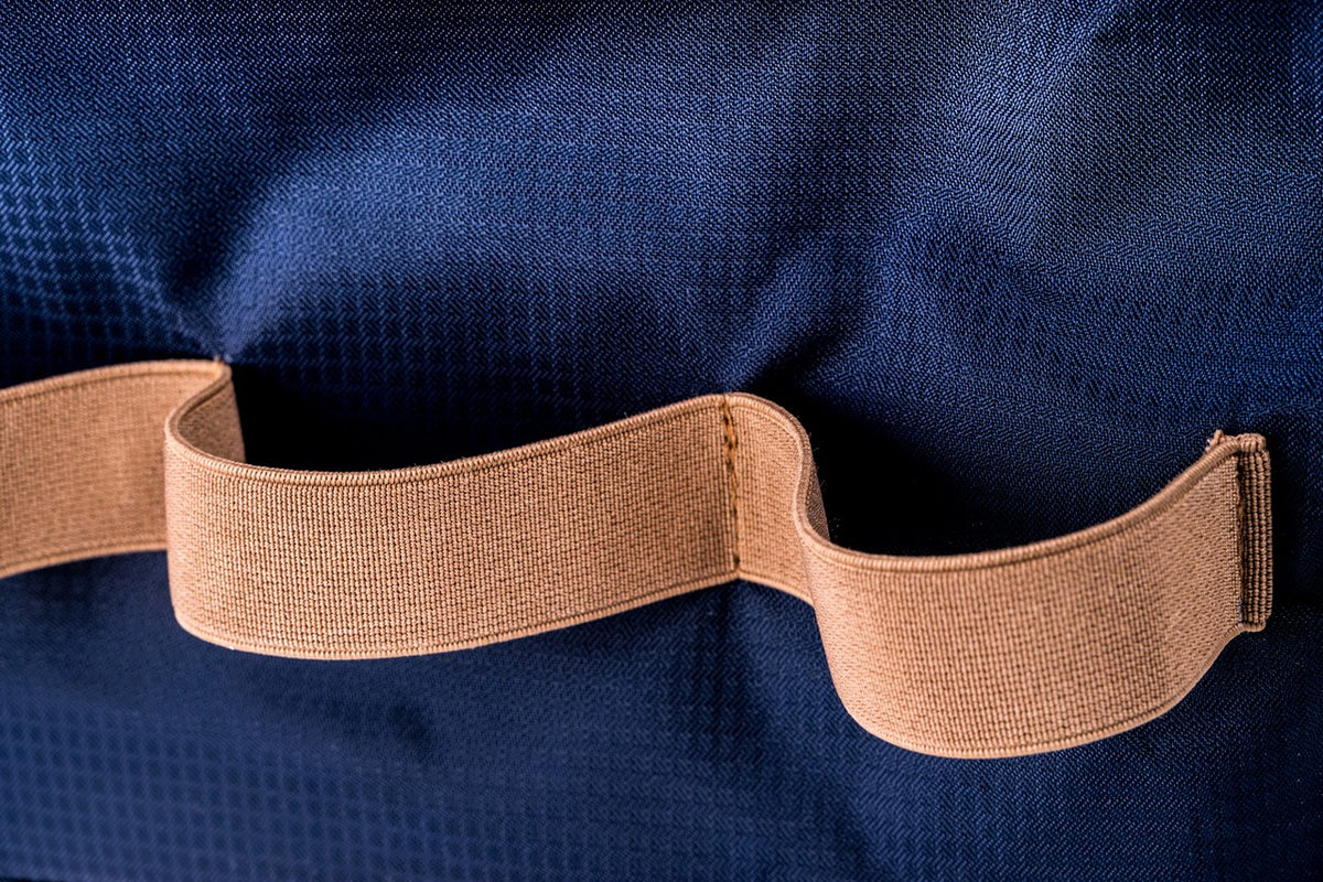 Ballistic Blue Nylon Travel Dopp Kit