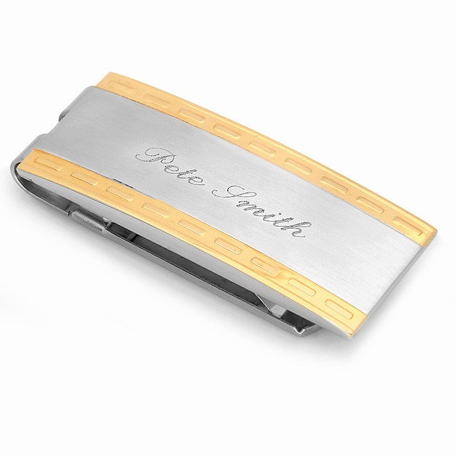 Milan Collection Spring Loaded Money Clip - Executive Gift Shoppe
