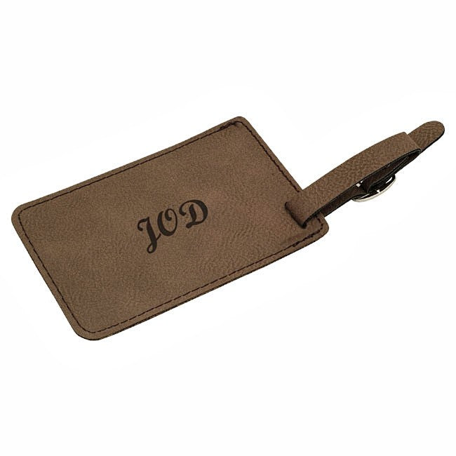 Personalized Leatherette Luggage Tag