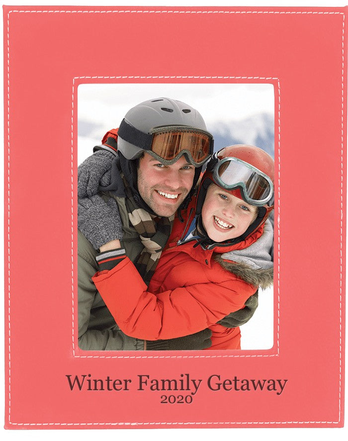 Personalized Pink 4" x 6" Picture Frame