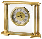 Athens Solid Brass Table Clock by Howard Miller