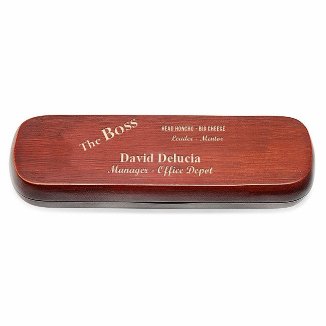The Boss Rosewood Dual Pen Set