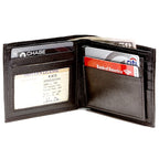 Men's Bifold Credit Card Wallet with Removable Credit Card/ID Sleeve
