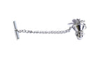 Cloverleaf Collection Sterling Silver Tie Tack