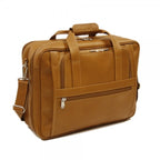 Large Laptop Briefcase/Carry On Bag by Piel Leather - Free Personalization