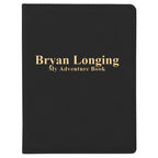 Personalized Black & Gold Passport Holder