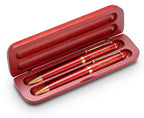 Personalized Cherrywood Double Pen and Box Set - Executive Gift Shoppe