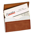 Personalized Rawhide Business Card Case