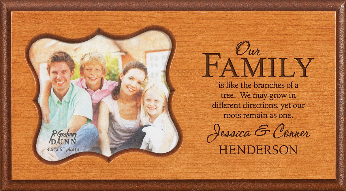 Our Family Personalized Boutique Picture Frame