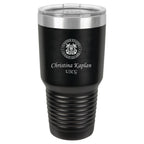 Coast Guard Theme Personalized 30 Ounce Tumbler